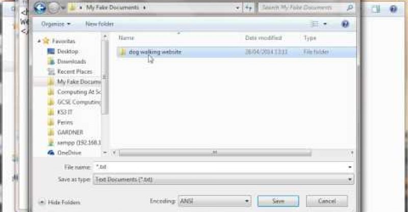 Creating an HTML file in Notepad – Build A Site Info